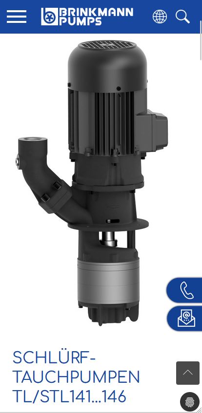 furore Webagentur und Werbeagentur, professionelle Website für Maschinenbau Brinkmann