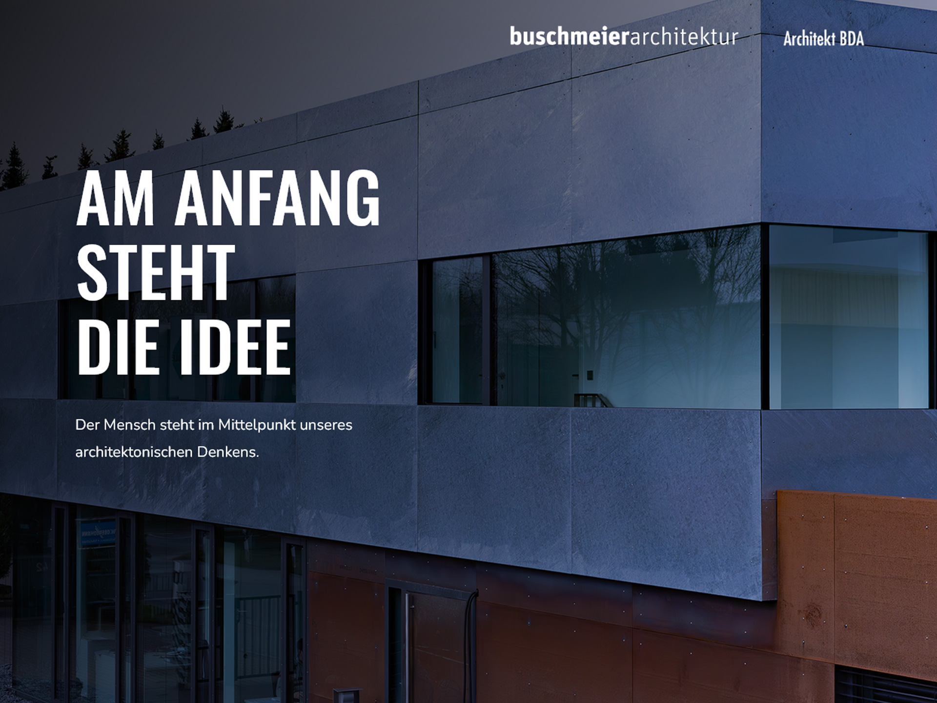 Switch von Typo3 auf WordPress und das grundlegende Redesign der Website. Die Internetpräsenz Buschmeier Architektur performt von nun an Mobil-First | Webagentur furore für Paderborn, Bielefeld, OWl und darüber hinaus!