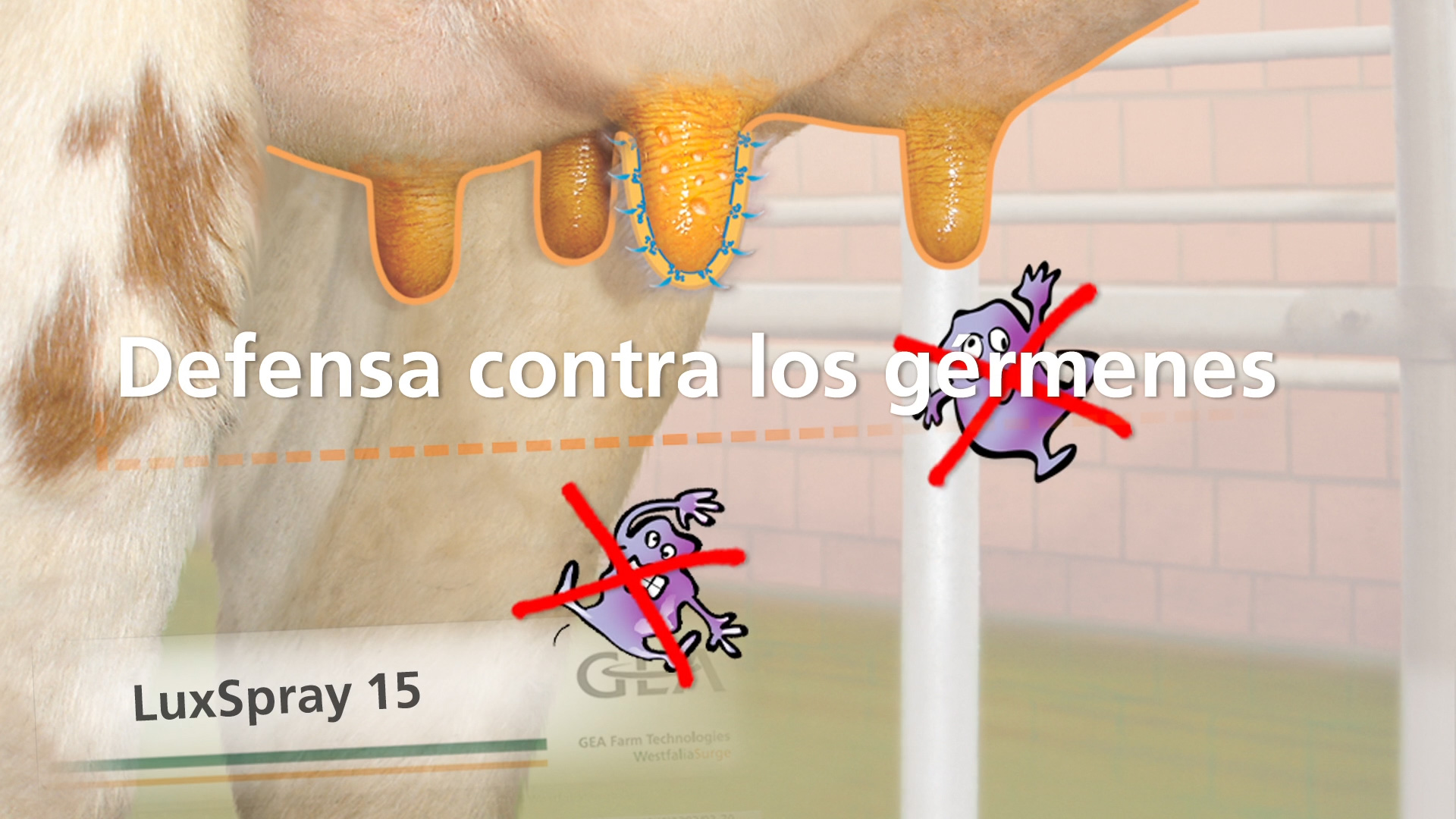 furore Projekt Produktfilm GEA LuxSpray Im Produktfilm GEA LuxSpray sind Illustration und Realbild kombiniert, produziert von furore Strategie + Werbung