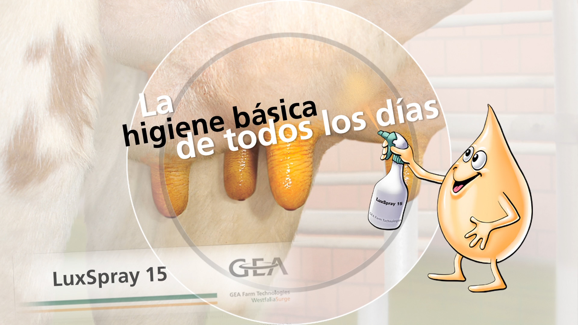 furore Projekt Produktfilm GEA LuxSpray Im Produktfilm GEA LuxSpray sind Illustration und Realbild kombiniert, produziert von furore Strategie + Werbung