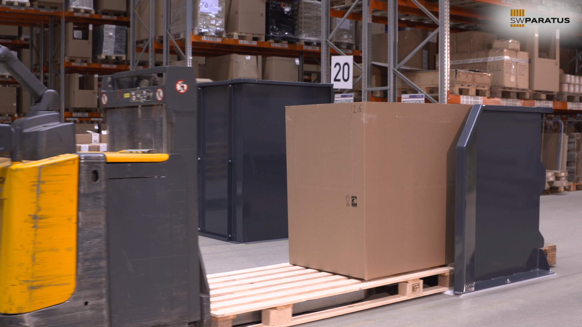 furore Webagentur und Werbeagentur, Produktfilm für SW-Paratus GmbH Palettenwechsler