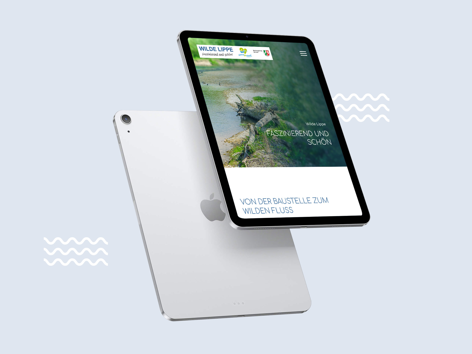 furore Projekt Wilde Lippe Webseite in Typo3 furore Webagentur und Werbeagentur, professionelle Website für Landschaftsplanung Wilde Lippe