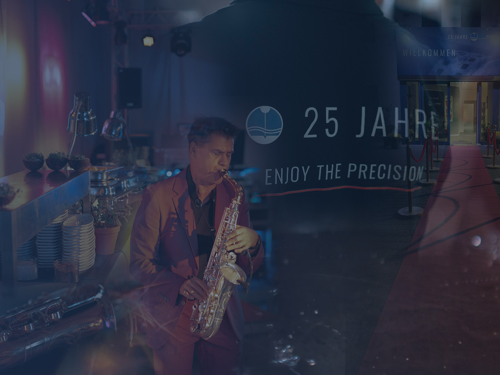 Eventagentur furore Strategie + Werbung bietet Eventmanagement für Paderborn, Bielefeld, OWL für Jubiläen, Firmenevents, Ausstellungen - hier: Firmenjubiläum Lüntech