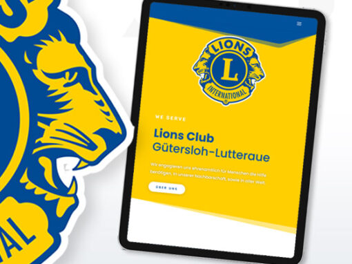 Lions Club<br> Redesign im Responsive Design